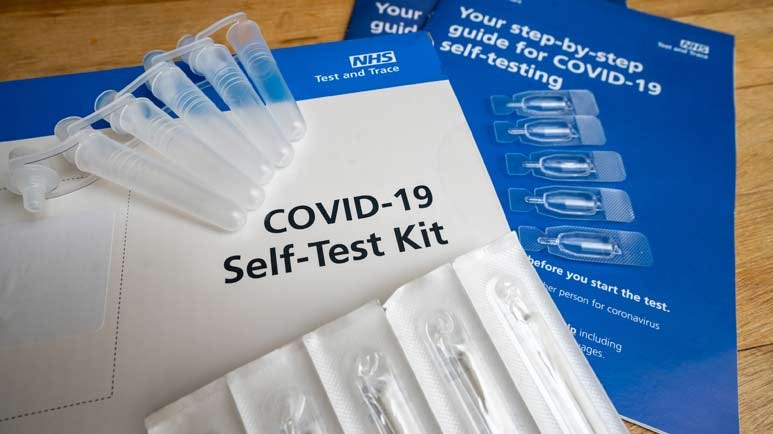 sodium azide in at home antigen test kits