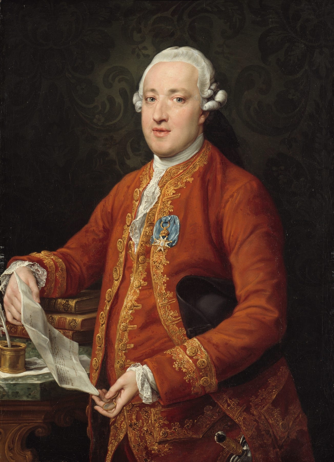 Don José Moñino y Redondo, Conde de Floridablanca (c. 1776) by Pompeo Batoni