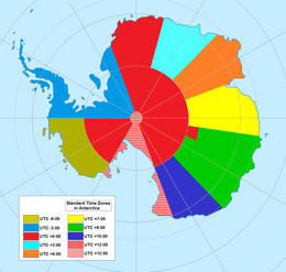 Timezones in Antarctica