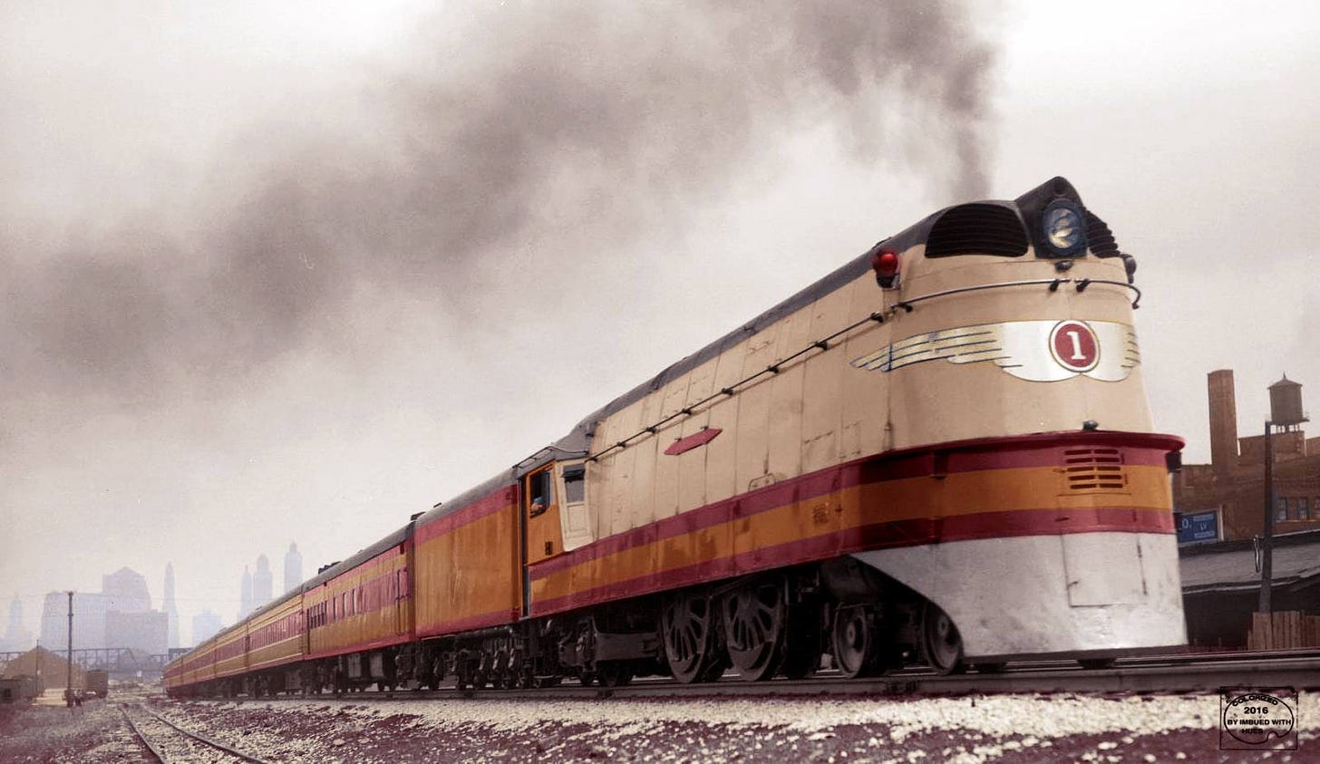 4-4-2 "Atlantic" Steam Locomotives: Images, Information