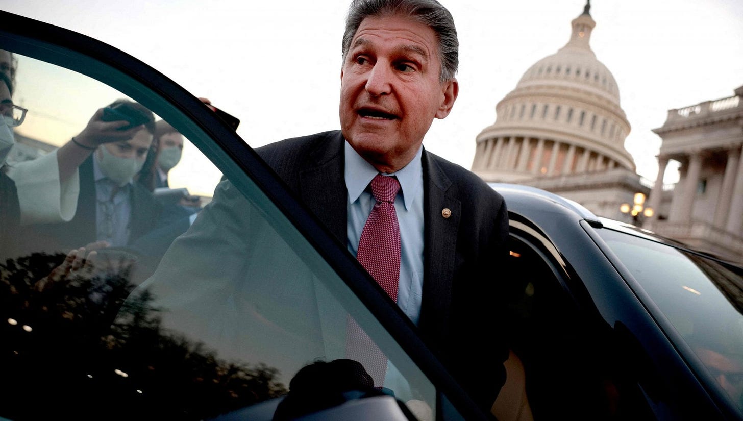 Chi è Manchin, il senatore dem della West Virginia che ha tradito Biden -  la Repubblica