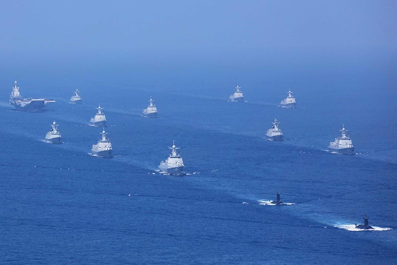 China flexes Maritime Muscle to warn Taiwan and Regional Rivals - Asian  Military Review