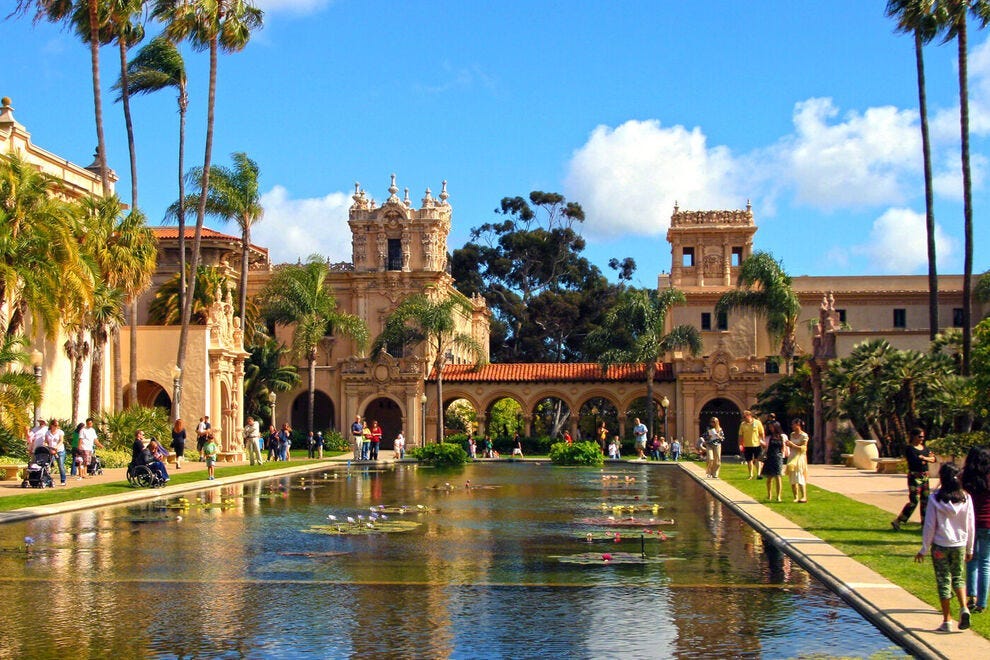 Winter is a great time to explore Balboa Park, San Diego's cultural heart
