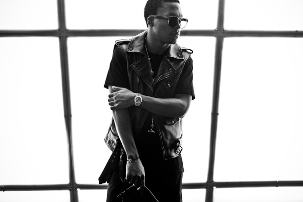 Lupe Fiasco Models Trilly & Truly Overthrown Junta Jacket Collection | Dre  Black So Fresh