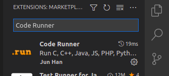 Search_Code_Runner_Extension_Screenshot