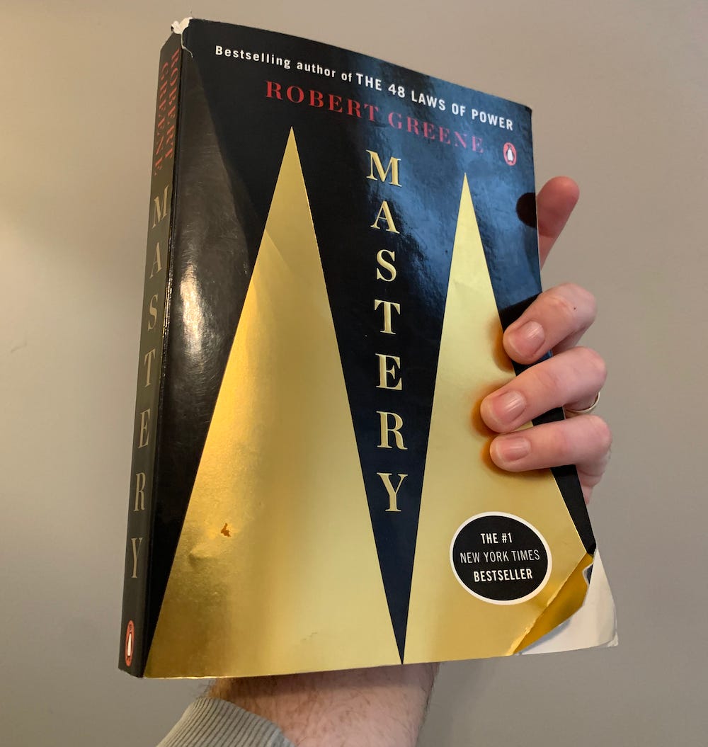 Cover of Mastery by Robert Greene
