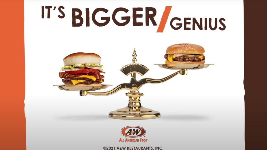 It's Bigger, Genius” - How A&W Is Reattempting Its Third-Pound Burger Fail  | LBBOnline