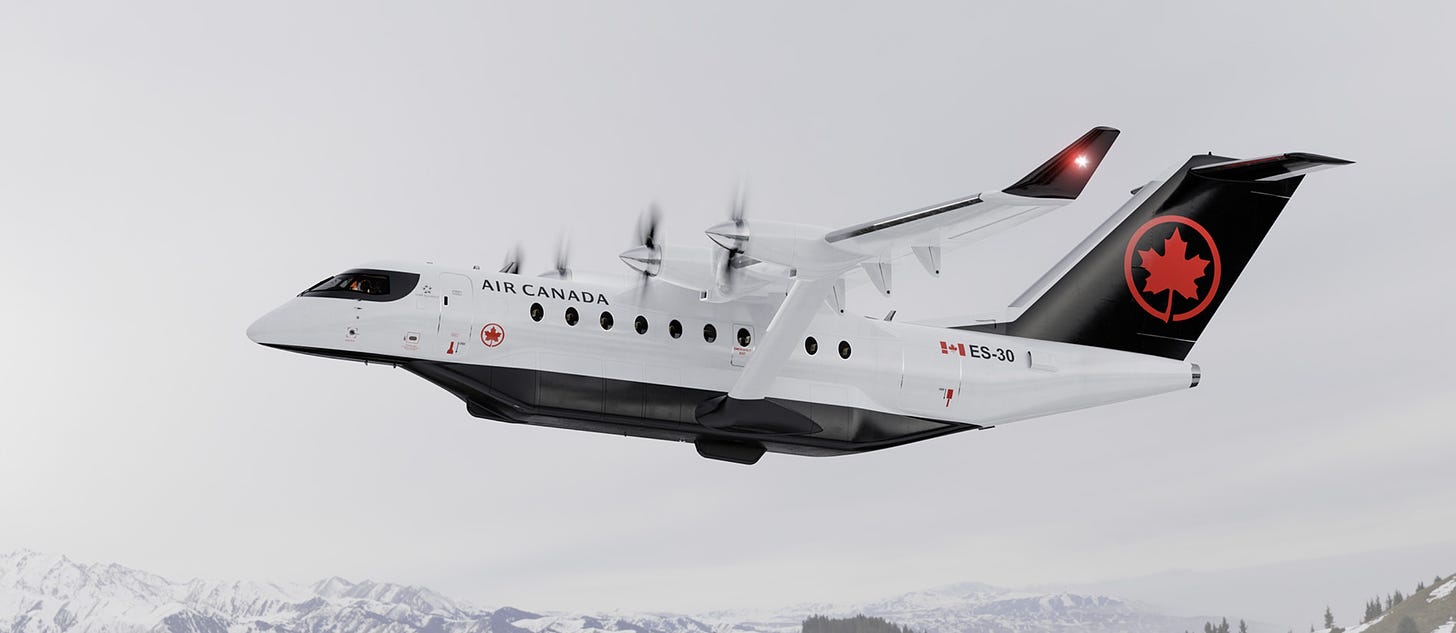 Heart Aerospace svela il nuovo velivolo elettrico, Air Canada investe