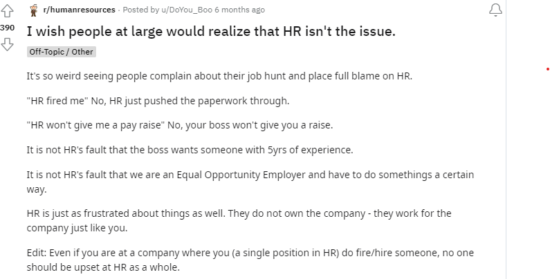 https://www.reddit.com/r/humanresources/comments/s2kmwx/i_wish_people_at_large_would_realize_that_hr_isnt/
