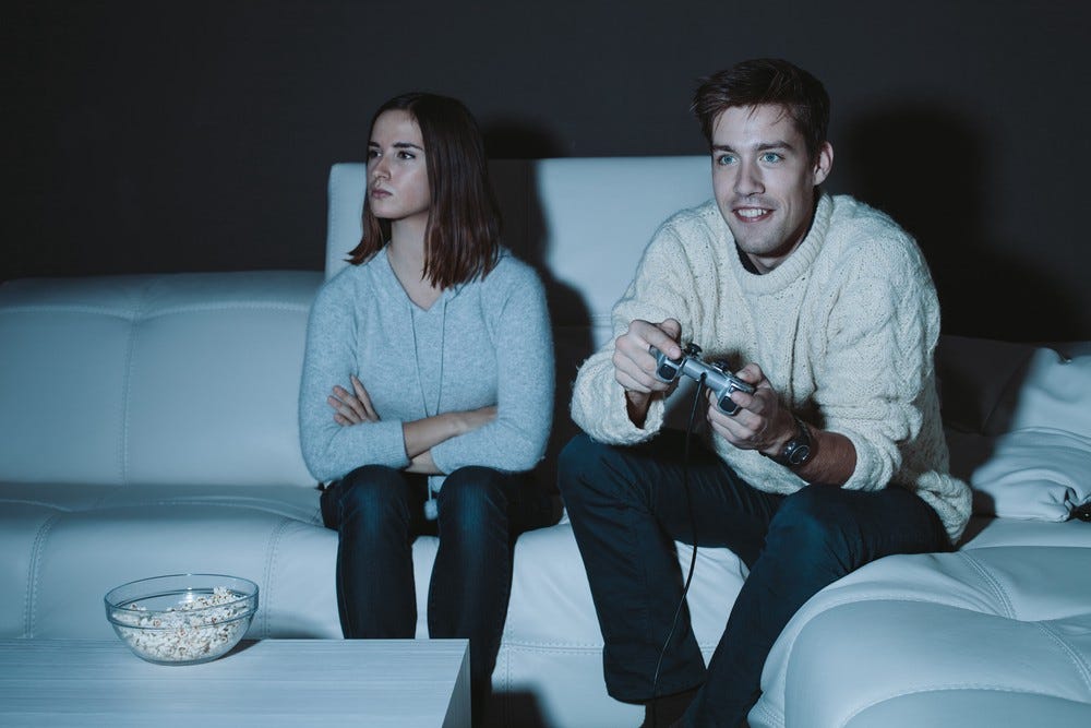 For the Annoyed Partners of Gamers, Laziness Isn&#39;t the Issue | by Tracy  Moore | MEL Magazine | Medium
