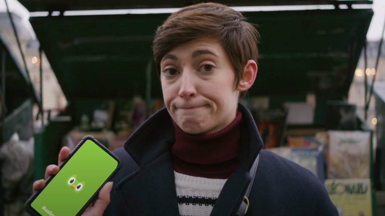 Don&#39;t be like Emily in Paris, says Duolingo campaign