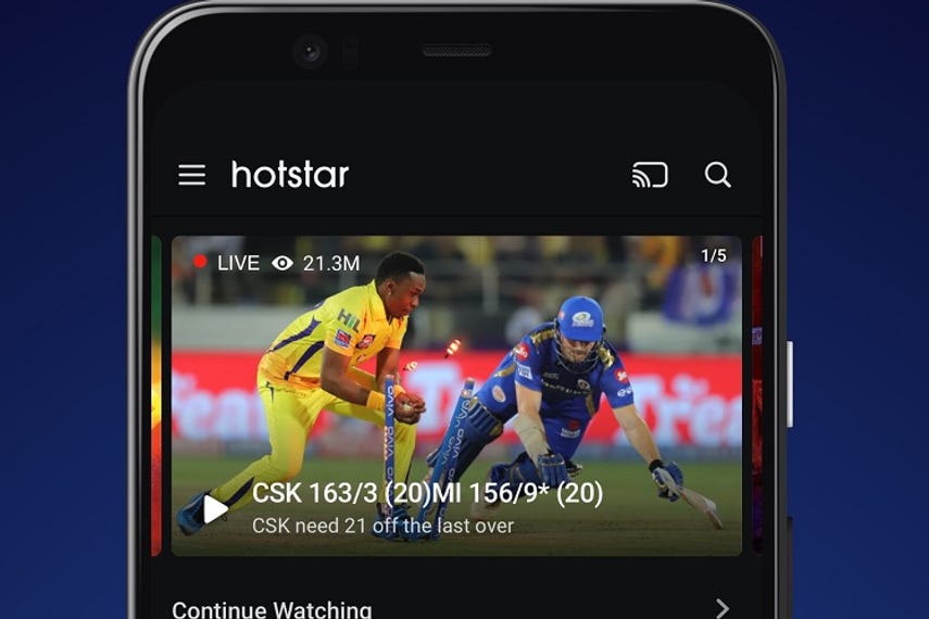 Hotstar to launch in Singapore on 1 November | Media | Campaign Asia