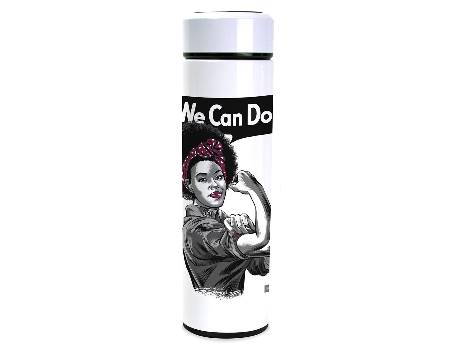 African American Rosie Water Bottle