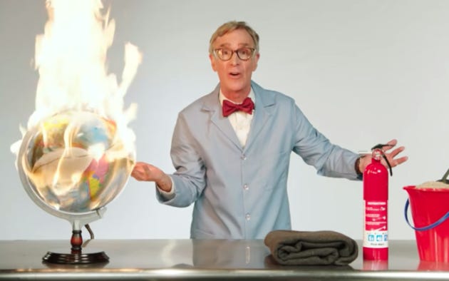 Bill Nye gets heated and tells us to 'grow up' in fiery global warming take  during 'Last Week Tonight' - GeekWire