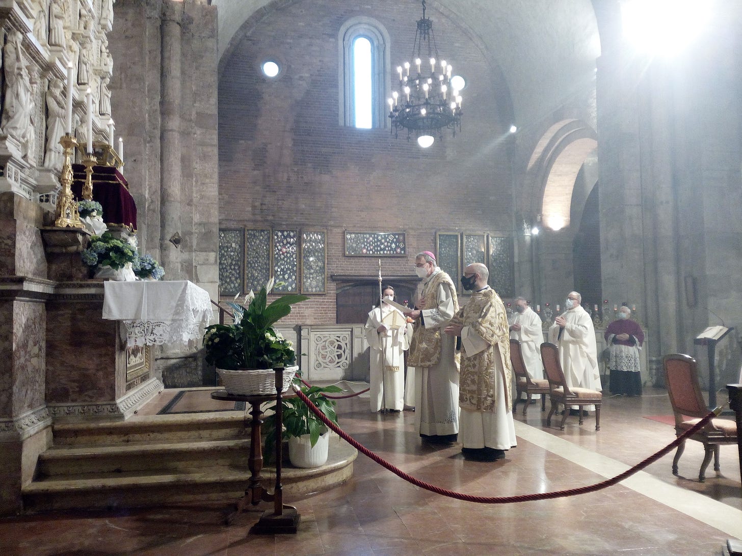 Vescovo Corrado Sanguineti Sant'Agostino