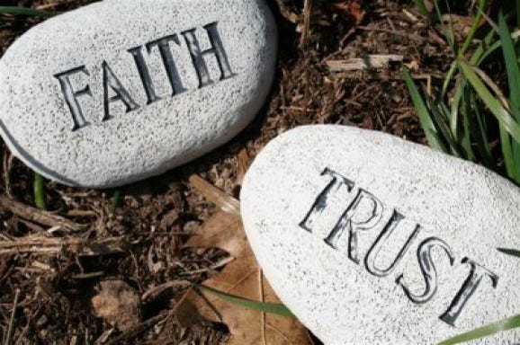 Faith Talk Ministries » Blog Archive » Faith = Trust ...