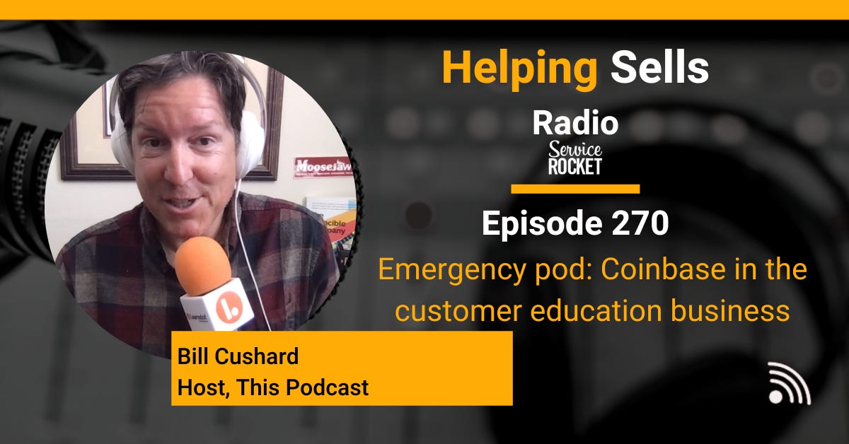 Bill Cushard on Coinbase using customer education to create markets and grow