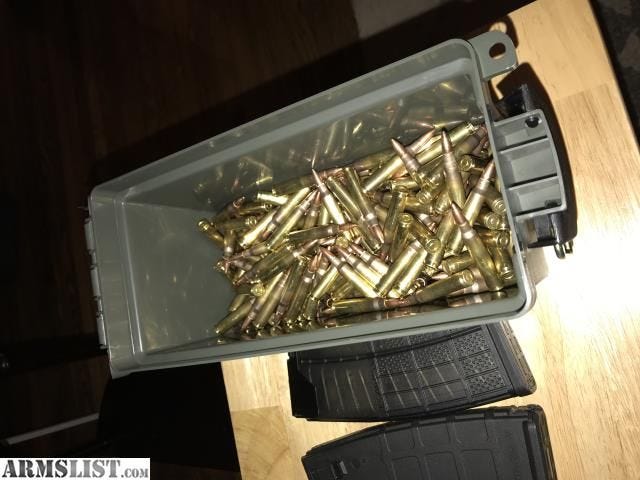 ARMSLIST - For Sale/Trade: 556 ammo. Box of 20 for 10$