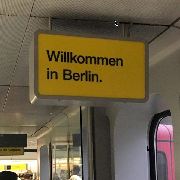 Wilkommen in Berlin