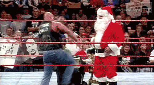 24 years ago today on RAW: "Stone Cold" Steve Austin stunned Santa Claus :  r/SquaredCircle
