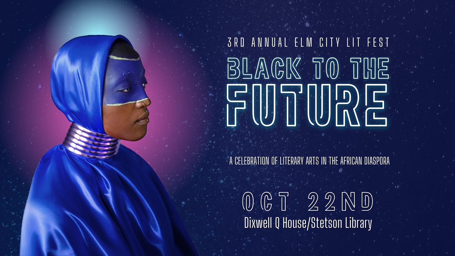 3rd Annual Elm City LIT Fest Black to the Future