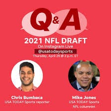 USA TODAY Sports - Ready for some fun? Stop by Instagram and join our  reporters, Chris Bumbaca and Mike Jones, for an Instagram Live breaking  down the biggest story lines and endless