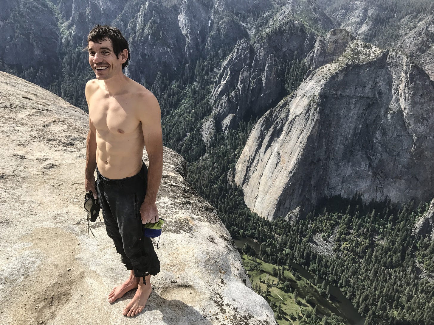 Free Solo's Alex Honnold on iconic male loners: “Nobody really operates in  isolation”