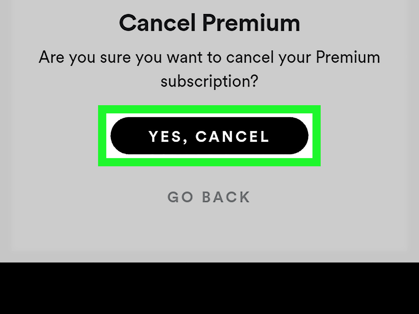 Cómo cancelar Spotify Premium en Android: 8 Pasos