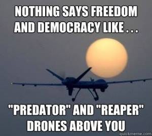freedom democracy drones