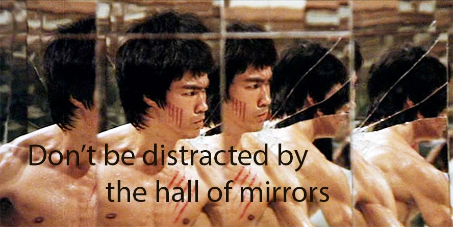 hall of mirrors
