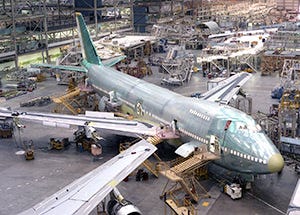 Air Force One in factory