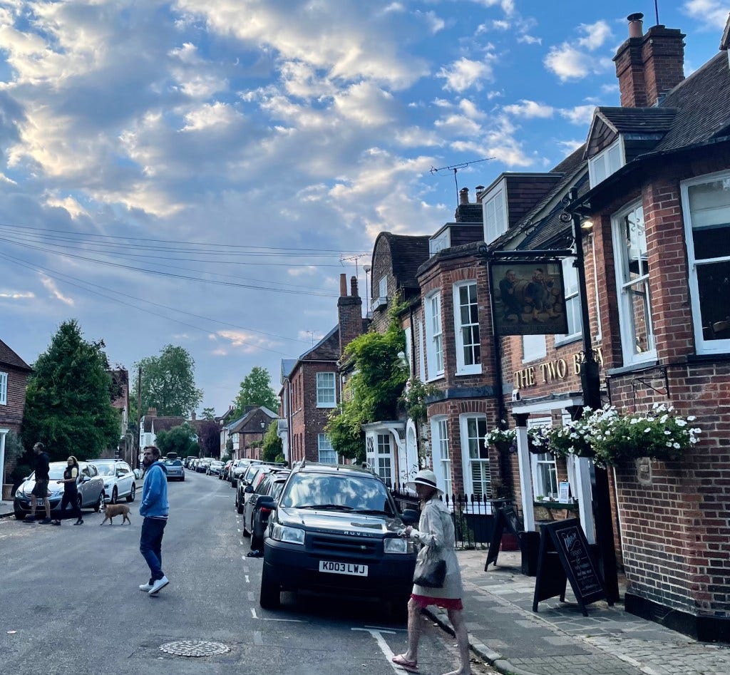 Cosy pubs in Marlow 