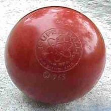 a red SuperBall