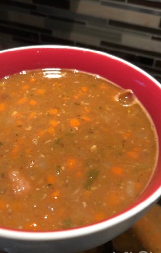 bean soup recipe by about that life on substack