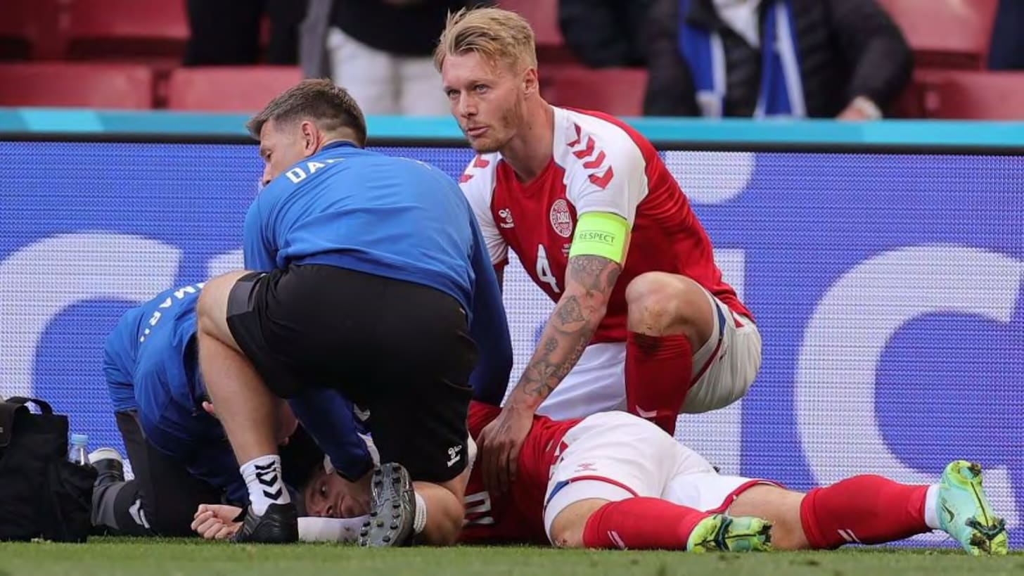 Denmark game at UEFA Euro 2020 suspended after player collapses on field