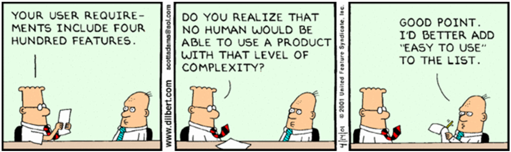Dilbert on Product Management