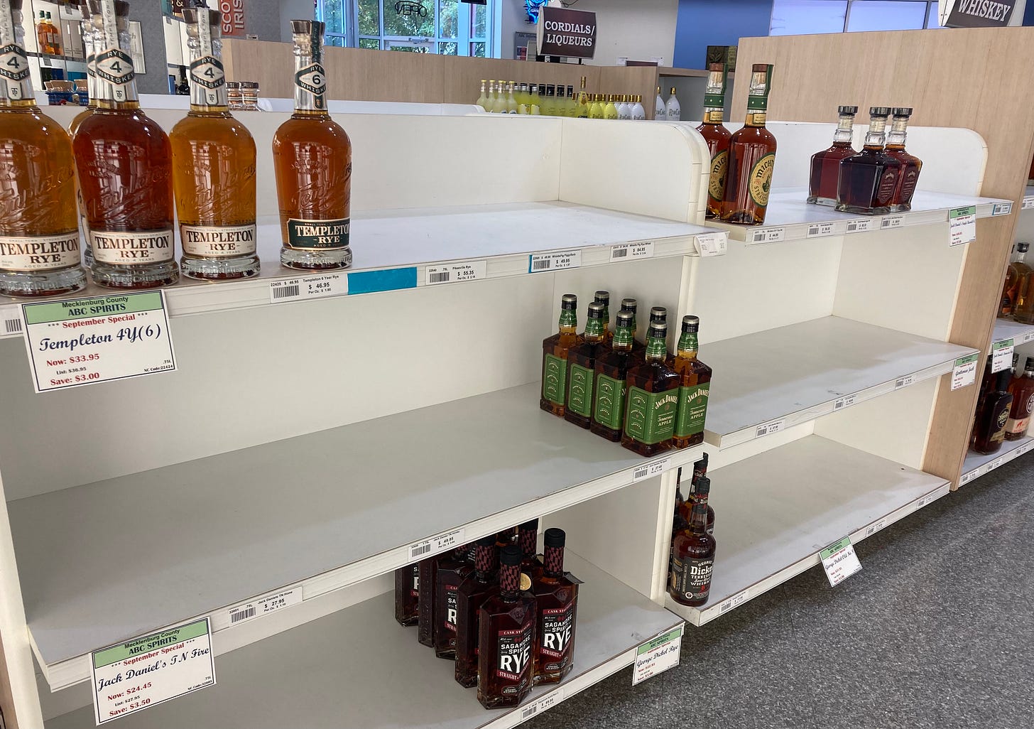 Meck ABC chief on liquor shortage: 'It is painful for me'