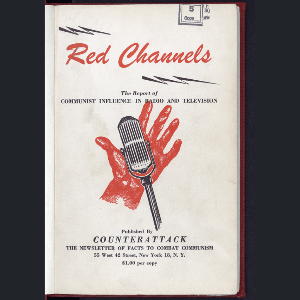 Red Channels booklet title page
