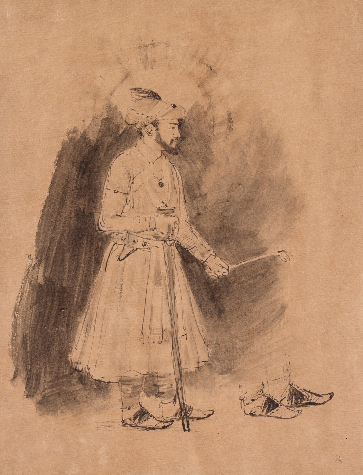 Shah Jahan (c. 1656-1661) by Rembrandt van Rijn