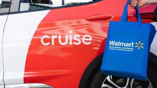 Cruise partners with Walmart. 