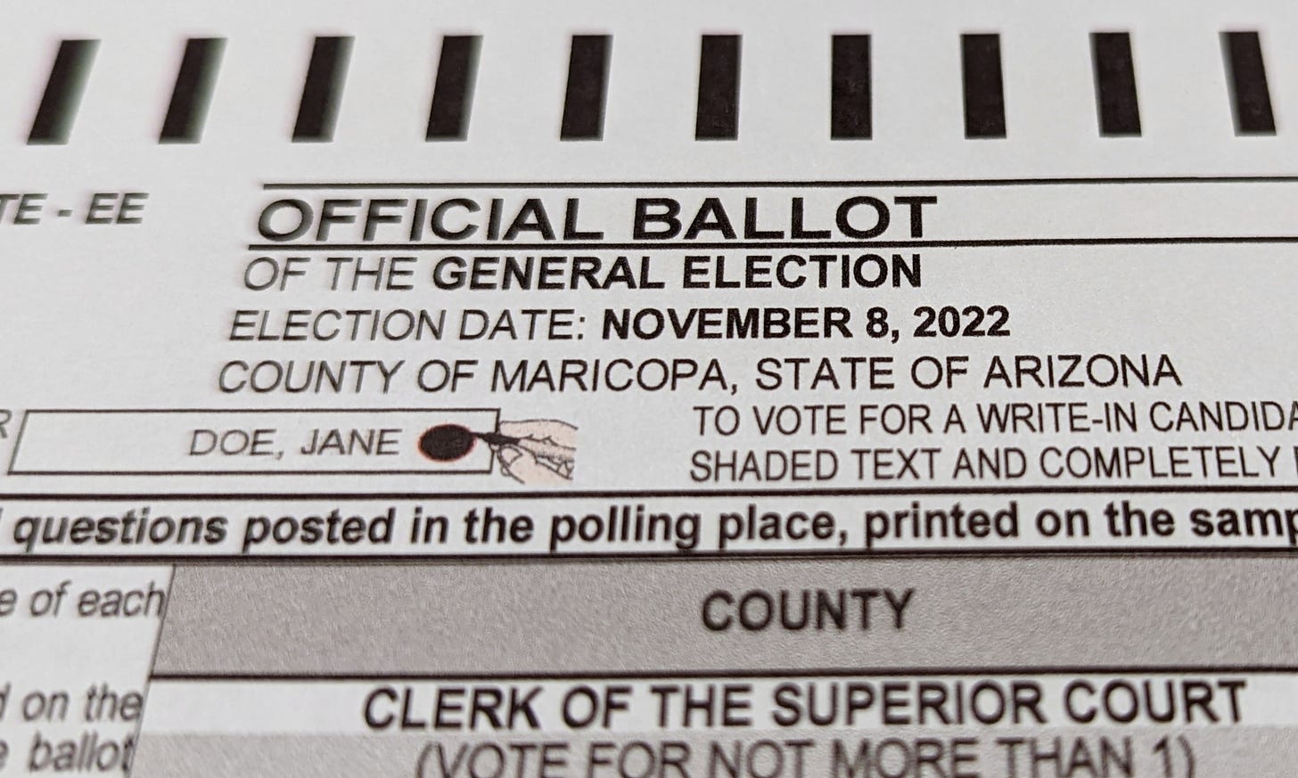 How the 17,000 ballots cast in “door 3” will be counted after Maricopa  County printer problems