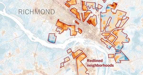 How decades of racist housing policy left Black neighbourhoods sweltering.