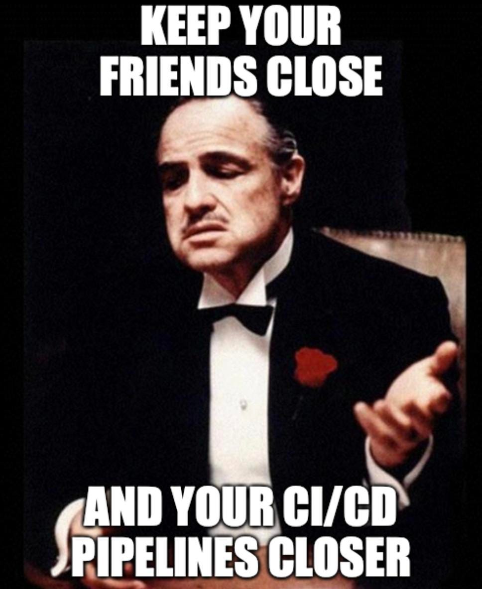 The Godfather ci-cd quote