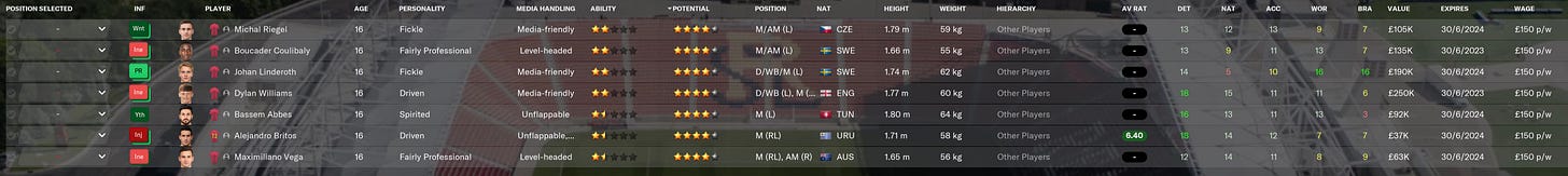 Football Manager 2021 Left Midfielder