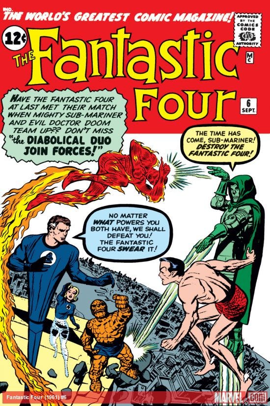 Fantastic Four (1961) #6 | Comic Issues | Marvel