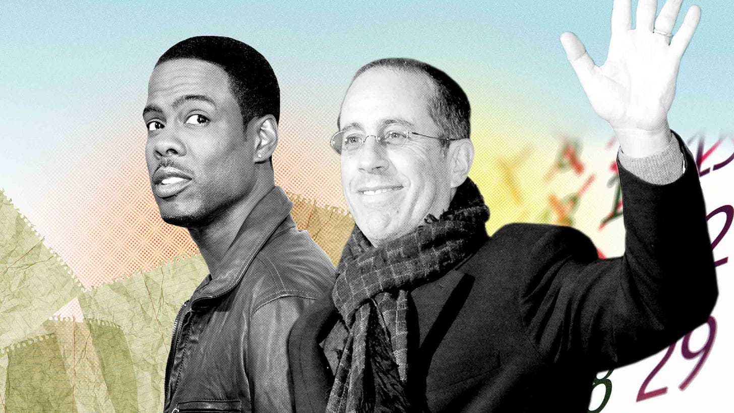 The Grind and the Streak: Chris Rock and Jerry Seinfeld | Edutopia