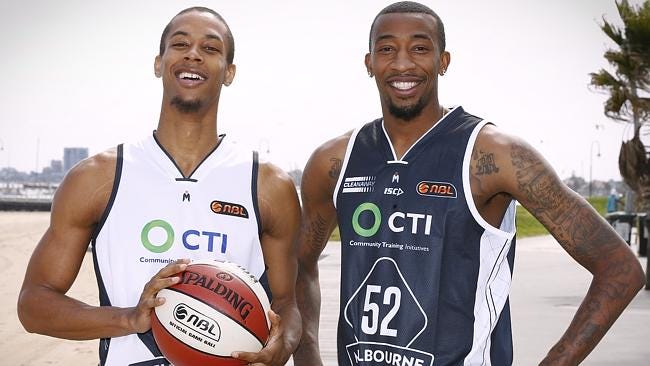 Will Jordan McRae (right) be this season's James Ennis? Photo Credit: NBL