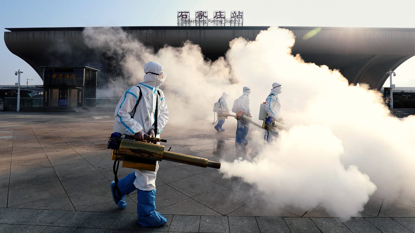 Why China is still obsessed with disinfecting everything | MIT Technology  Review