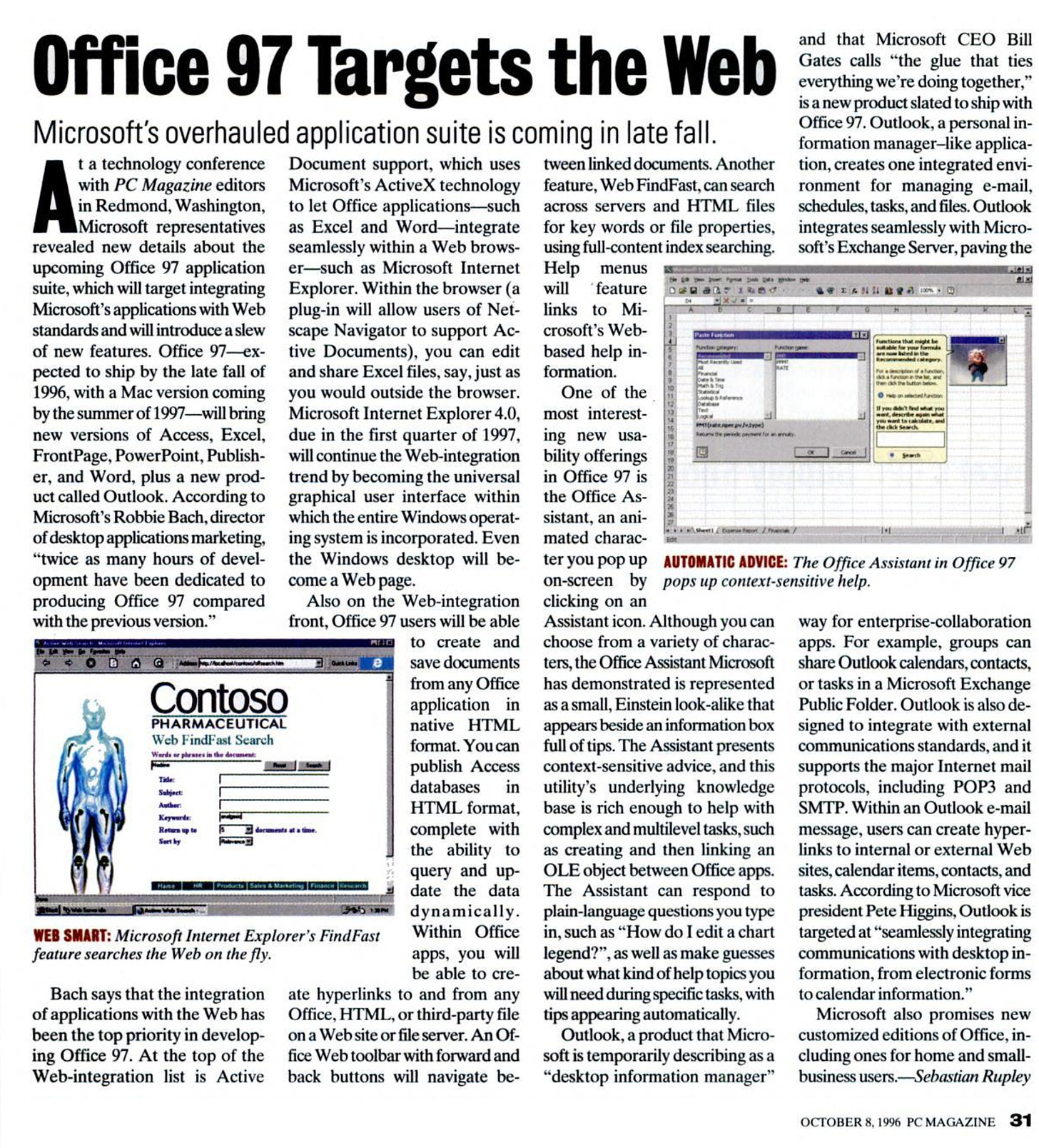 Office 97 Targets the Web