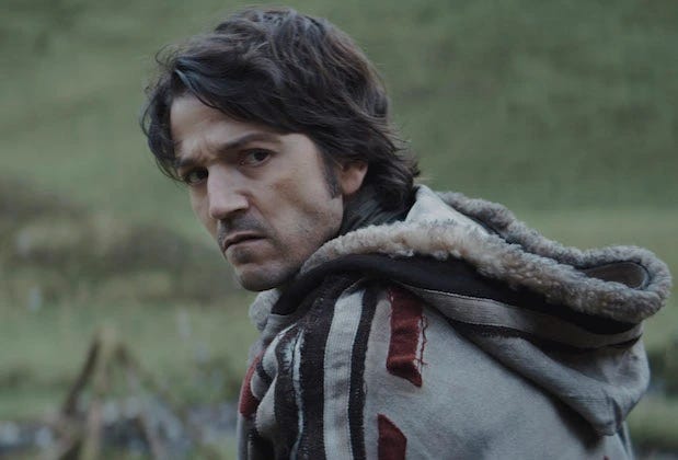 Diego Luna as Cassian Andor in the show "Andor".